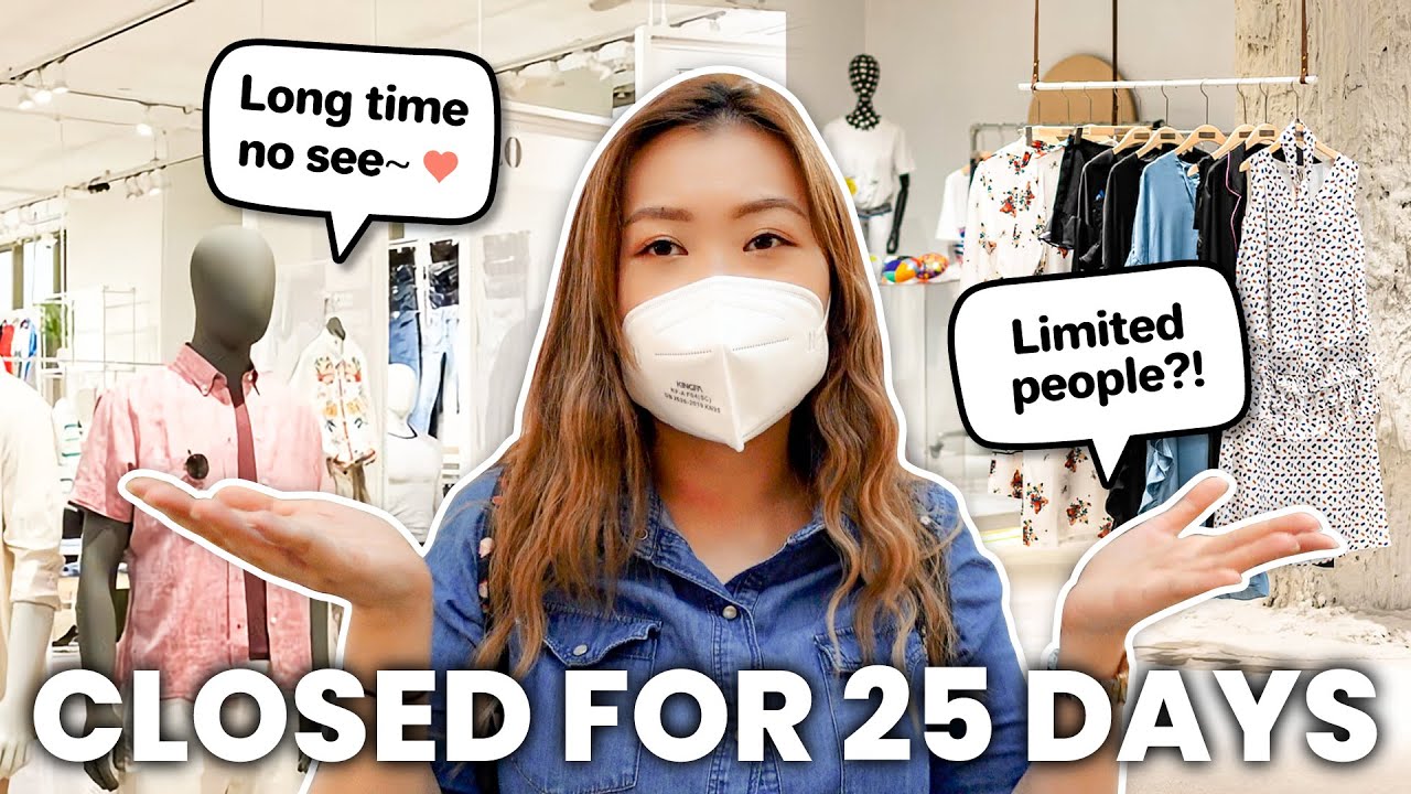 we can finally shop!! | shopping malls re-open in Macao - first day back 🇲🇴