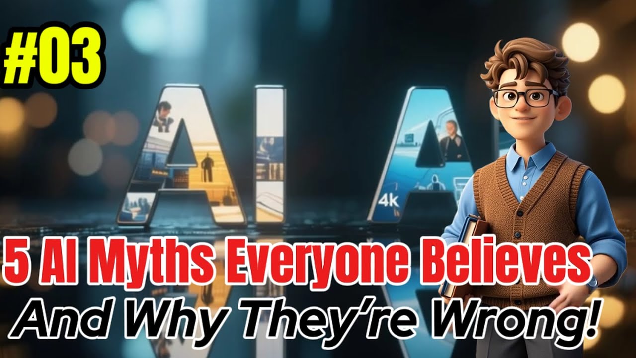 5 AI Myths Everyone Believes &mdash; And Why They&rsquo;re Wrong! #TechMyths #AIExplained #aitruth