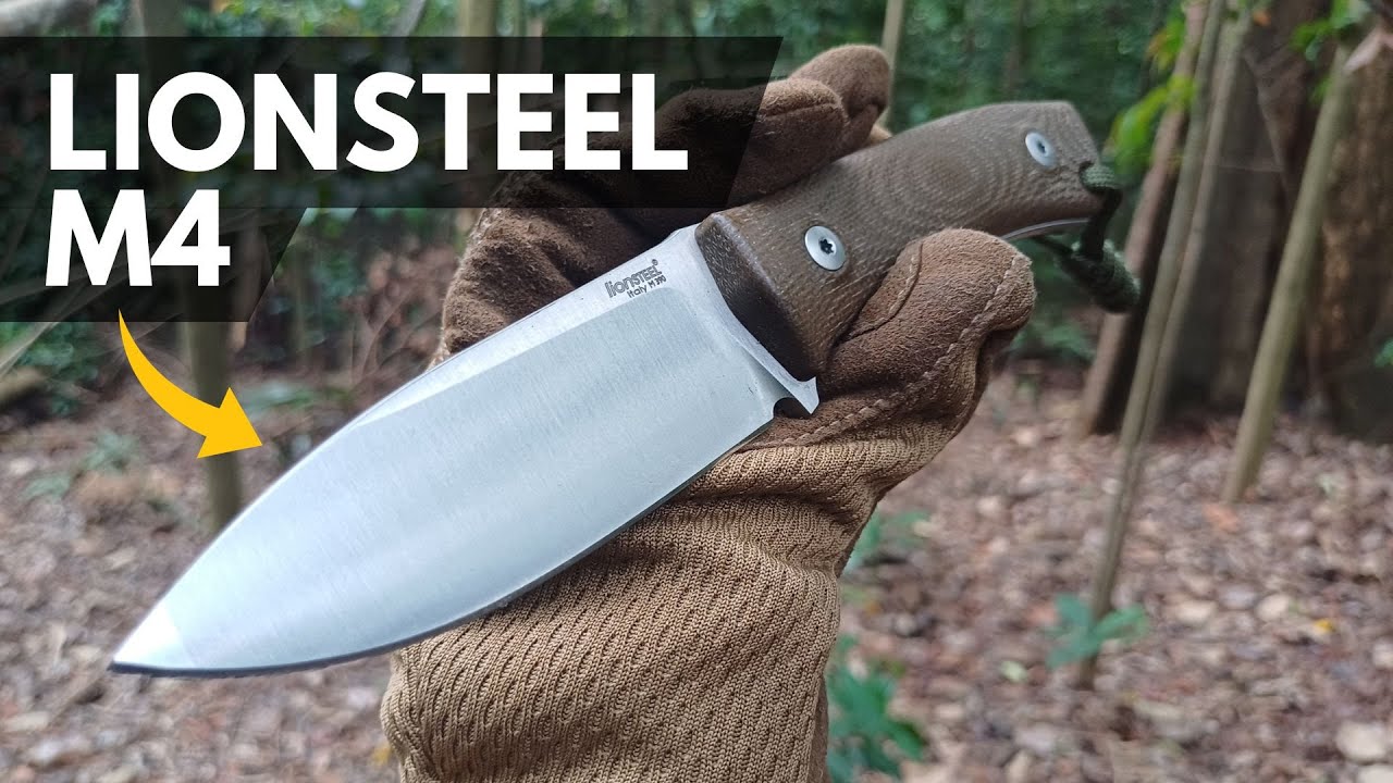 LionSteel M4 Has Replaced My Other Jungle Belt Knives (in the Current 3 Knife Setup)