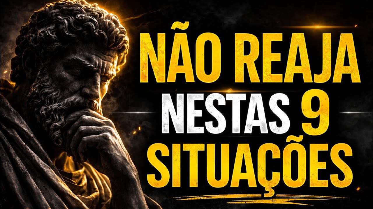MANTENHA-SE EM SILÊNCIO NESTAS 9 SITUAÇÕES | O PODER ESTOICO DE NÃO REAGIR