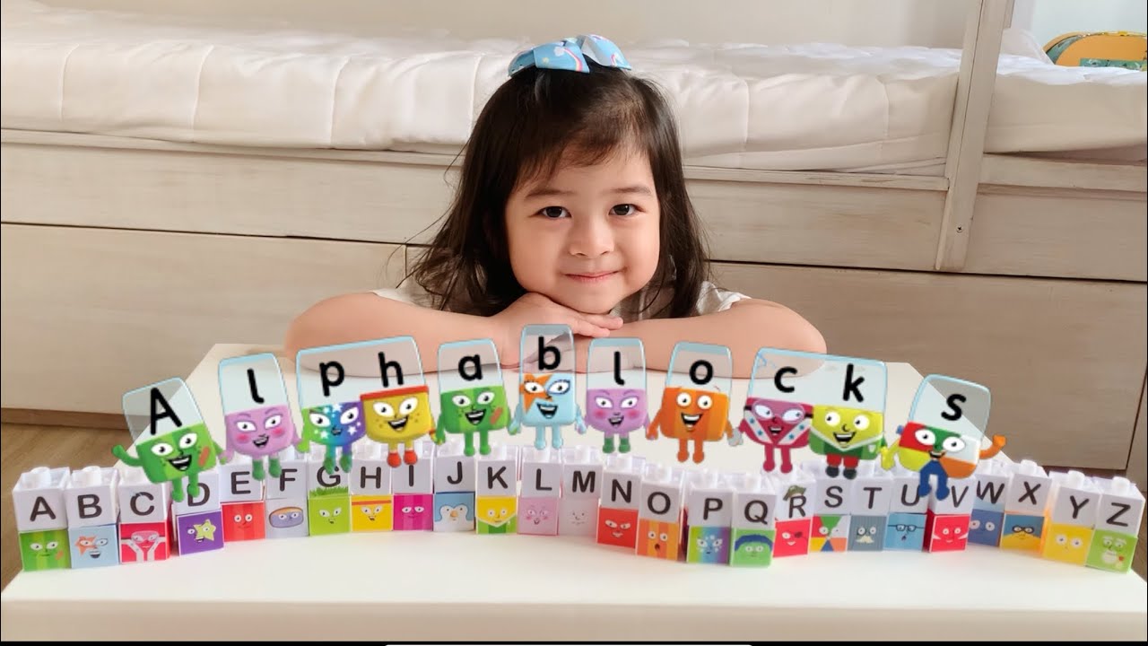 DIY Alphablocks Toys: Make Alphablocks with Gabby | Baby Playful #abcphonics #learnabc