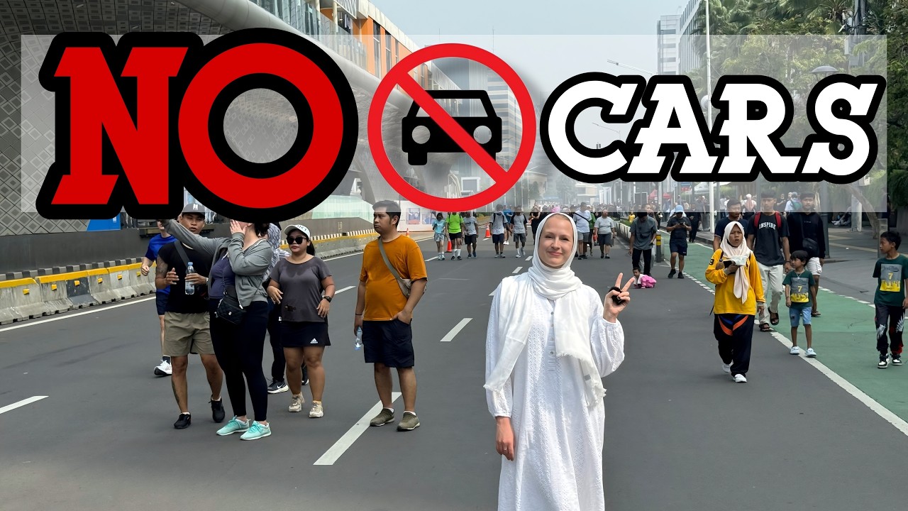 Присоединяйтесь к Дню без автомобилей в Джакарте, как местный житель!