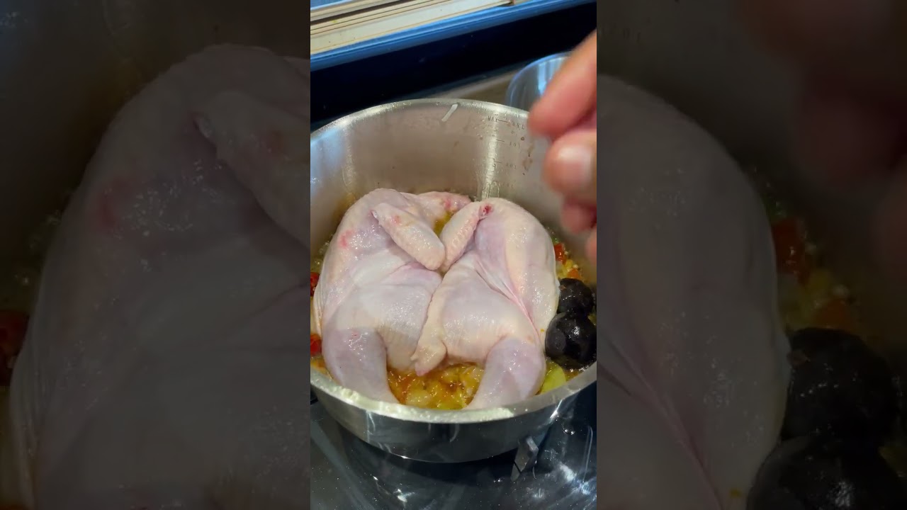 كبسة دجاج وبيضها وخضار المزرعة 