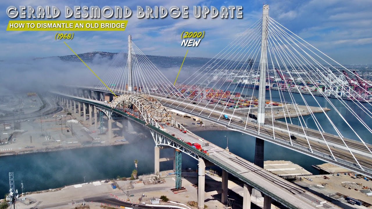 Gerald Desmond Bridge Demolition Update Port of Long Beach