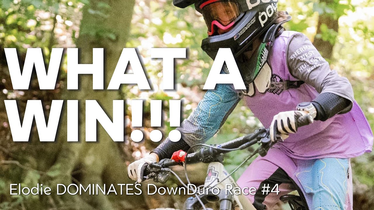 Elodie Sherman’s Flawless Winning Run | 4th DownDuro Race at Bryce Bike Park 🏆💥 #girlpower #bike