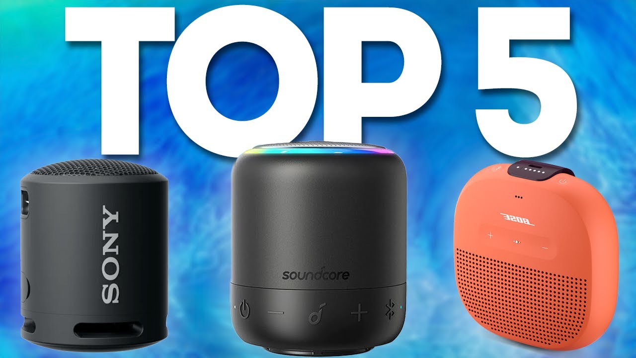 Los 5 Mejores ALTAVOCES BLUETOOTH COMPACTOS/PEQUEÑOS de 2022