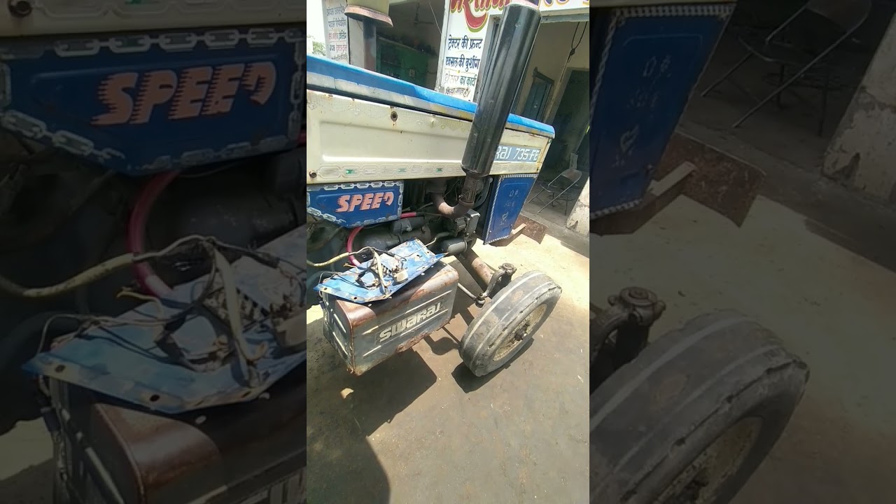 swaraj 735 FE steering repairing#youtubeshort