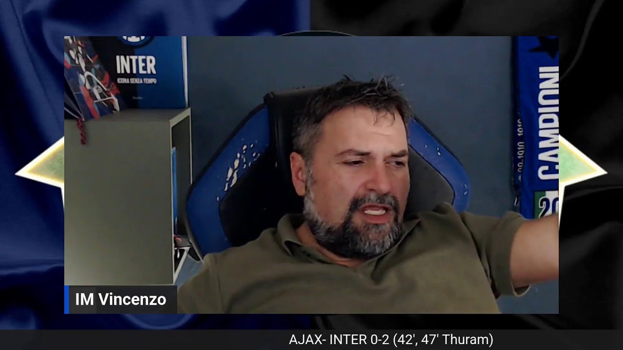 AJAX - INTER Live Reaction! Inizia la Champions! Dajeee!!!