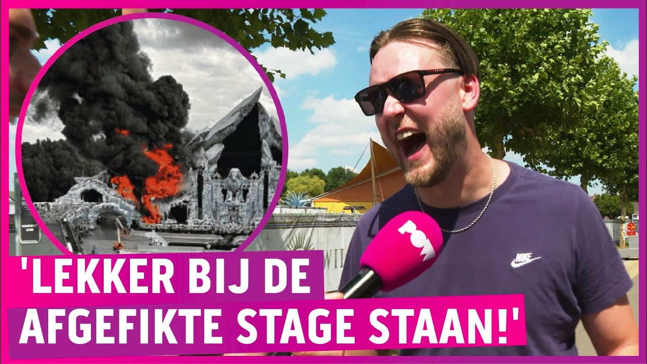 Mainstage Tomorrowland afgebrand, festival gaat door: 'Unreal!'