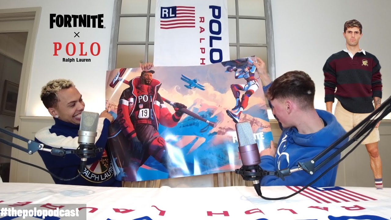 Fortnite X Ralph Lauren recap + GIVEAWAY! Celebrity outfits and OG accessories | thepolopodcast Ep 3