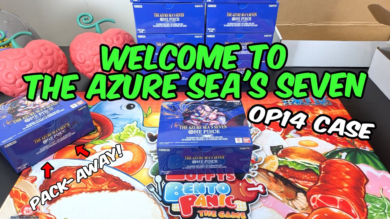 Part 01: Case Secured! Finally Ripping One Piece Again! | Box 1 of The Azure Sea's Seven Set #OP14