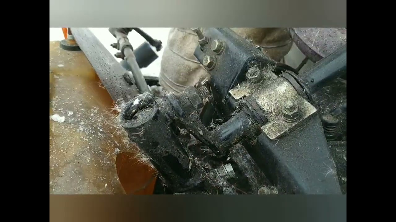Снегоход буран переделка на 2 лыжи с сохранением заводской конструкции