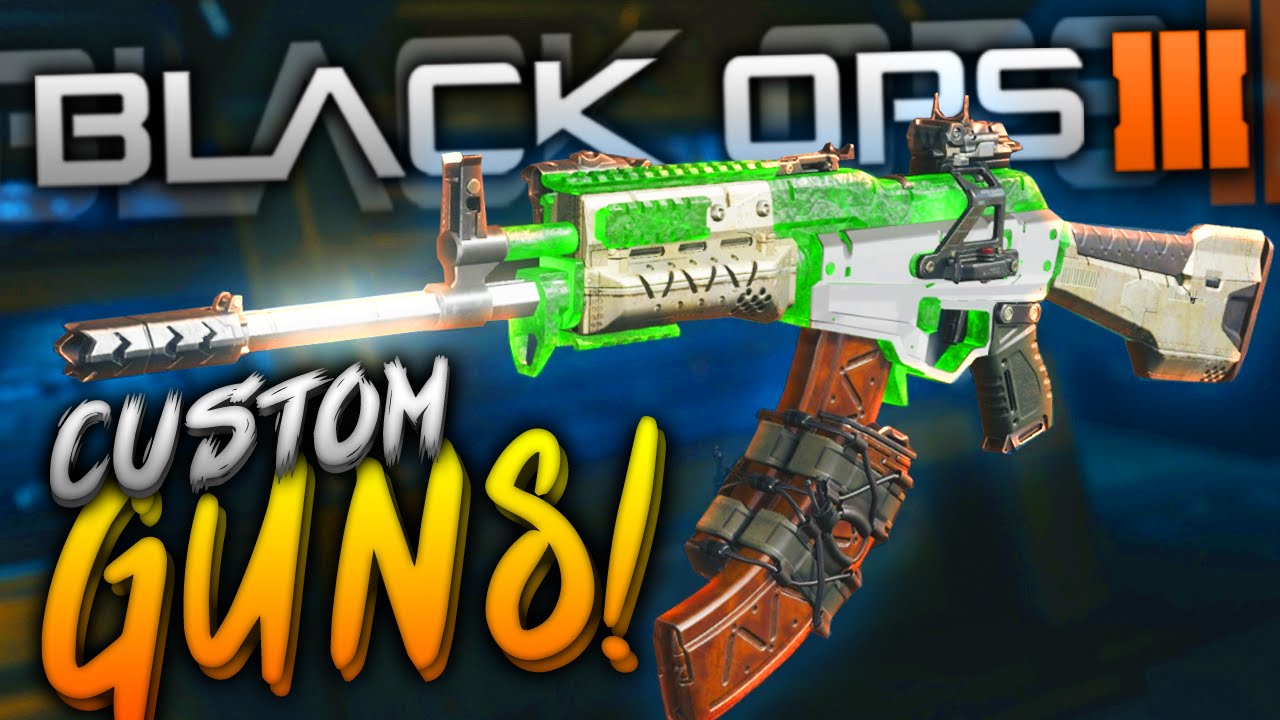 Black Ops 3 GUNSMITH - CREATE-A-GUN! (COD BO3 Custom Guns)
