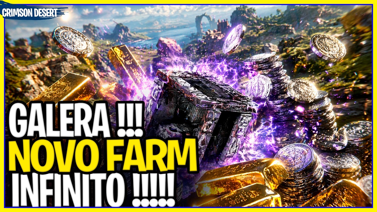 GALERA !! NOVO FARM DE ARTEFATO, OURO, PRATAS, XP - CRIMSON DESERT
