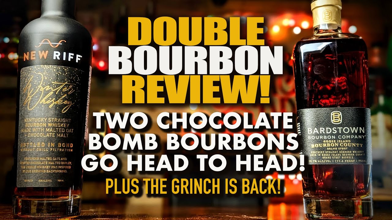 Double Bourbon Review! New Riff Winter Whiskey & Bardstown Bourbon Co. Goose Island Finish!
