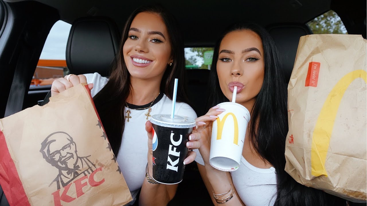 LETTING THE PERSON IN FRONT OF US DECIDE WHAT WE EAT!!!!