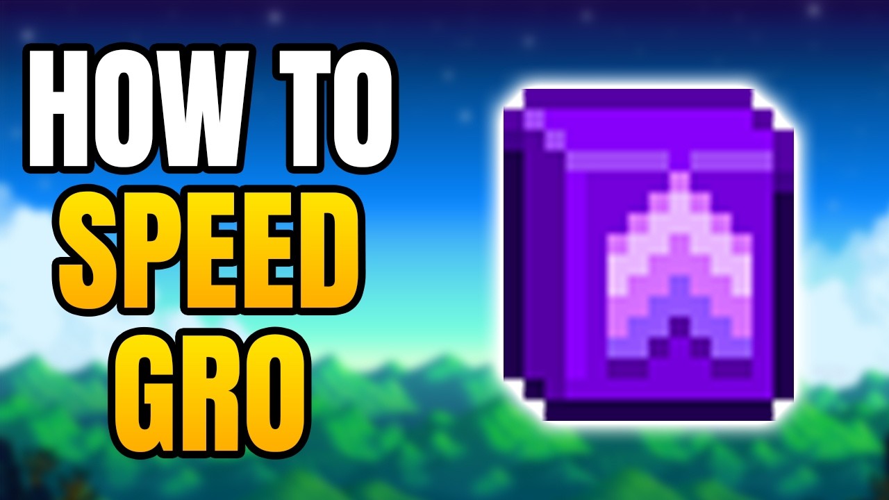 Stardew Valley – Как получить удобрение Speed ​​Gro | Как использовать Speed-Gro для ускорения ро...