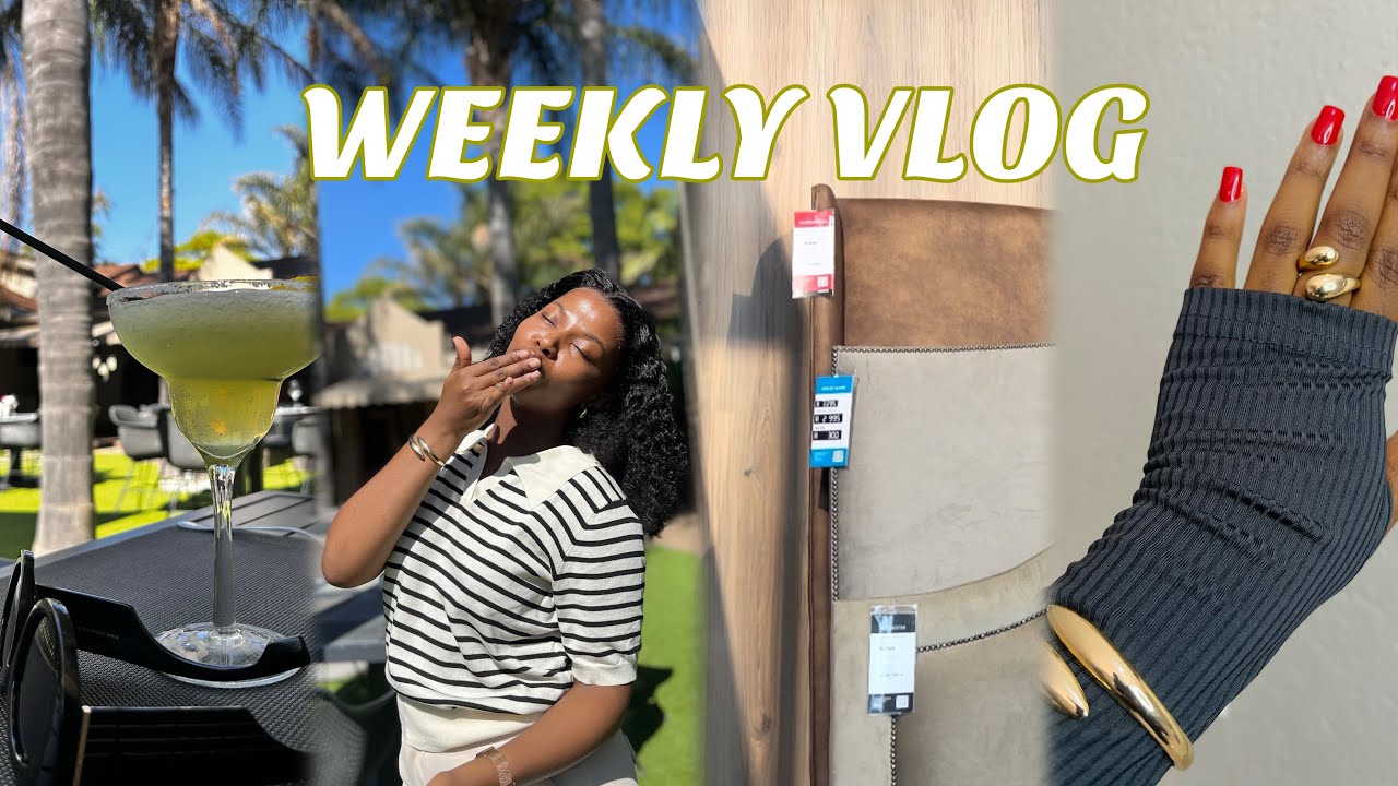 #weeklyvlog | SHOPPING FOR A HEADBOARD + LUNCH DATE + GIRL MAINTENANCE & more