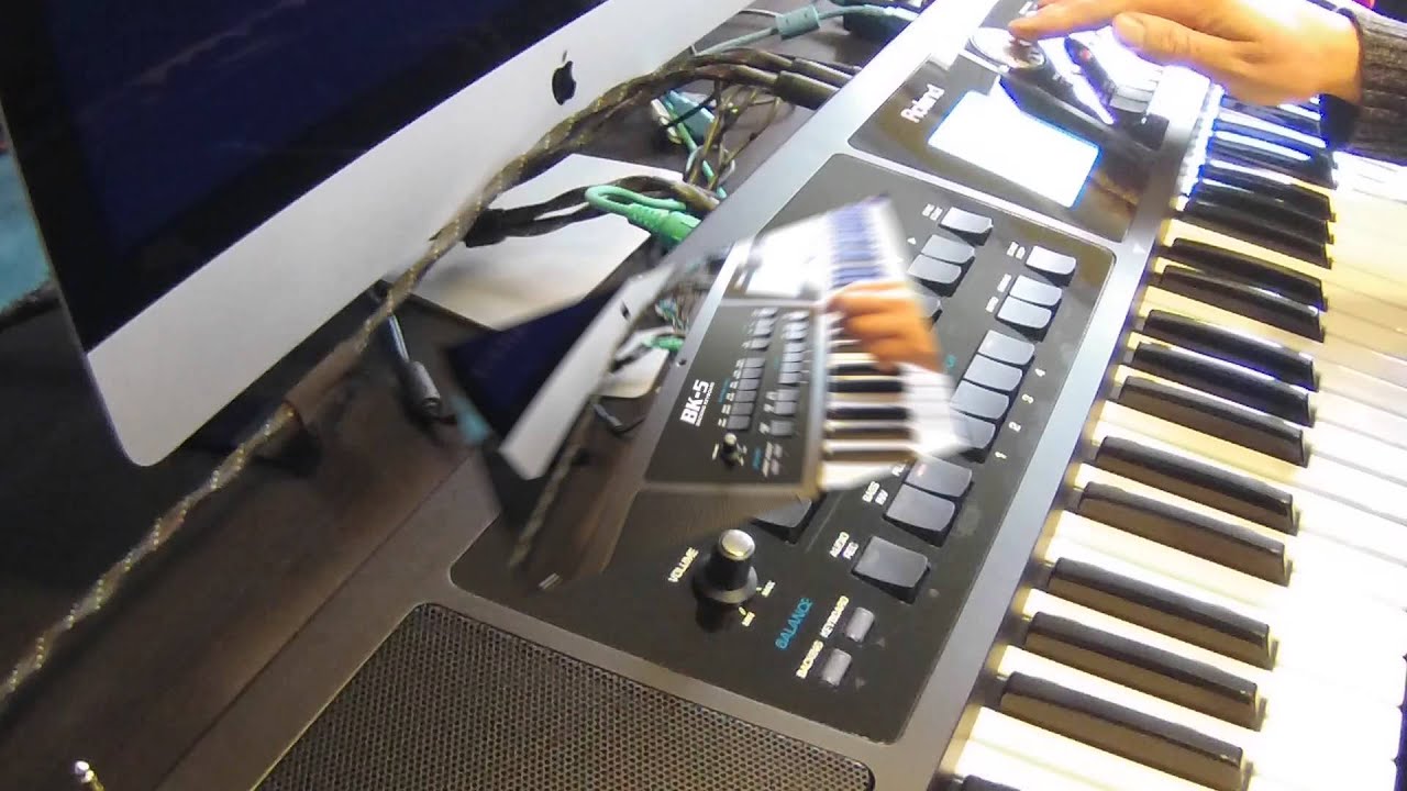 Playing Precision Styles with Roland BK 5