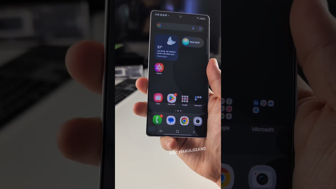 Este protector de pantalla NO AFECTA EL SENSOR DE HUELLAS en tu tel&eacute;fono