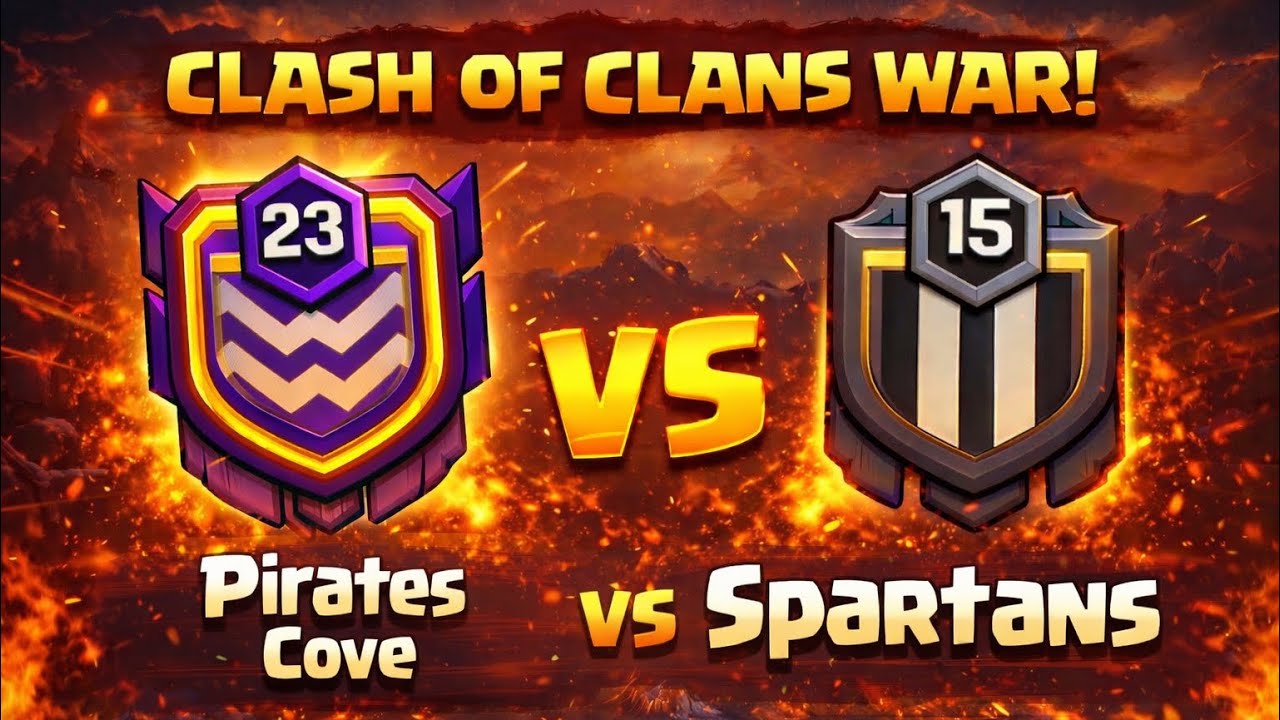 Clans of Clans: Pirates Cove vs Spartans – Top 4 Attacks by MarioPo & Rvca