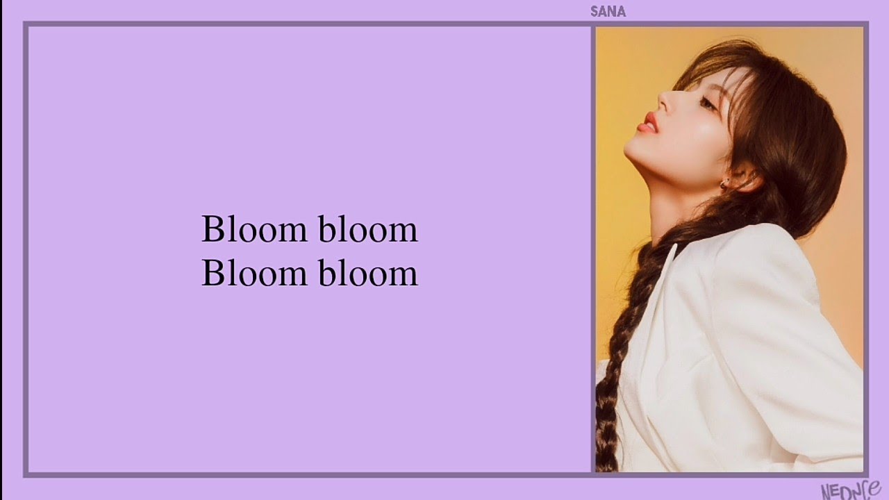 TWICE (트와이스) - BLOOM (Easy Lyrics)