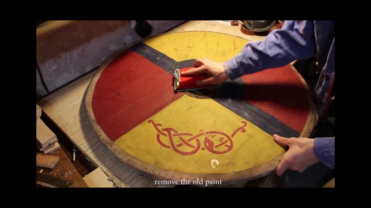 Щит викинга своими руками (восстановление). Shield of the Vikings own (recovery)