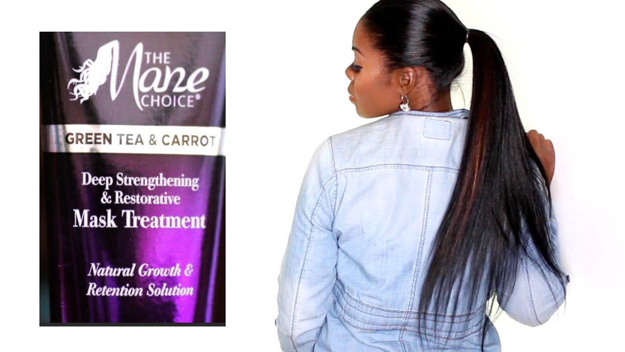 MANE CHOICE conditioning mask treatment on my STRAIGHT hair:  Results and thoughts