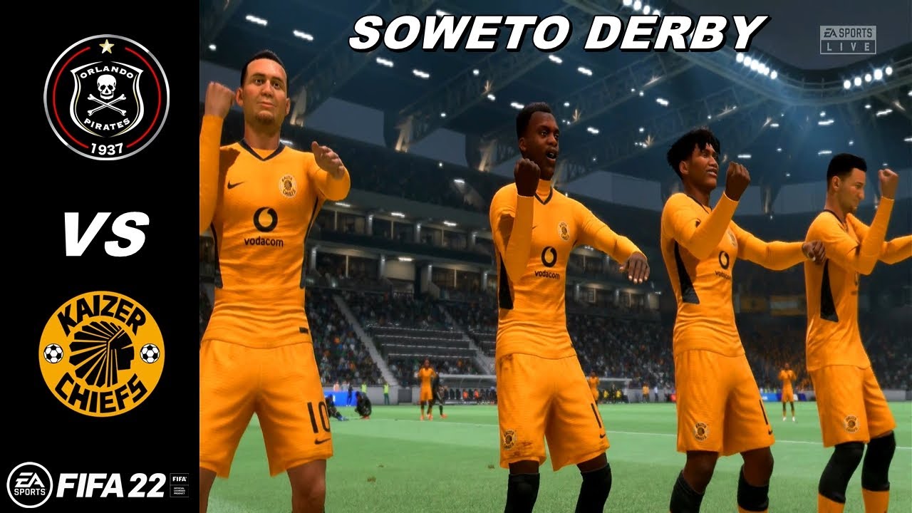 Orlando Pirates vs Kaizer Chiefs - SOWETO DERBY - FIFA 22 - Waldstadion - Xbox One S