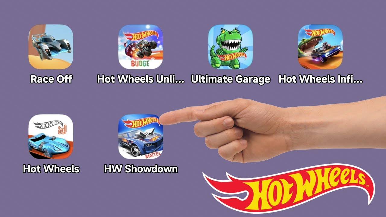 Hot Wheels RaceOff, Hot Wheels Unlimited, Hot Wheels Ultimate Garage, Hot Wheels Infinite Loop, S...