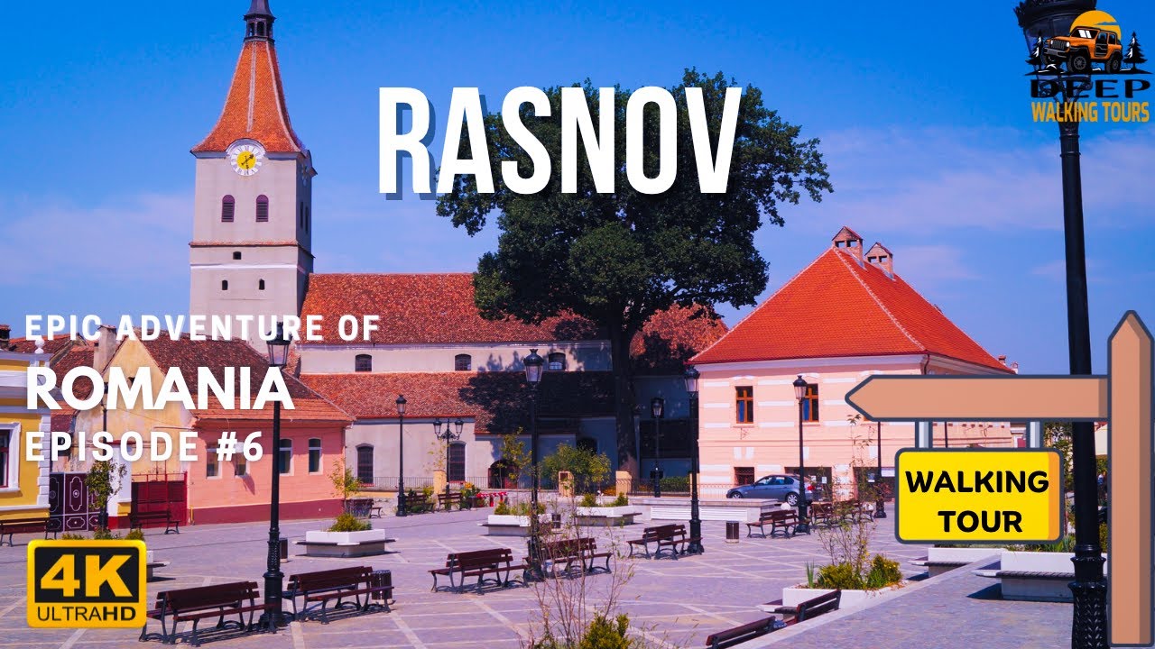 Walking Through the Picturesque Town of Rasnov | Romania Ep. 6