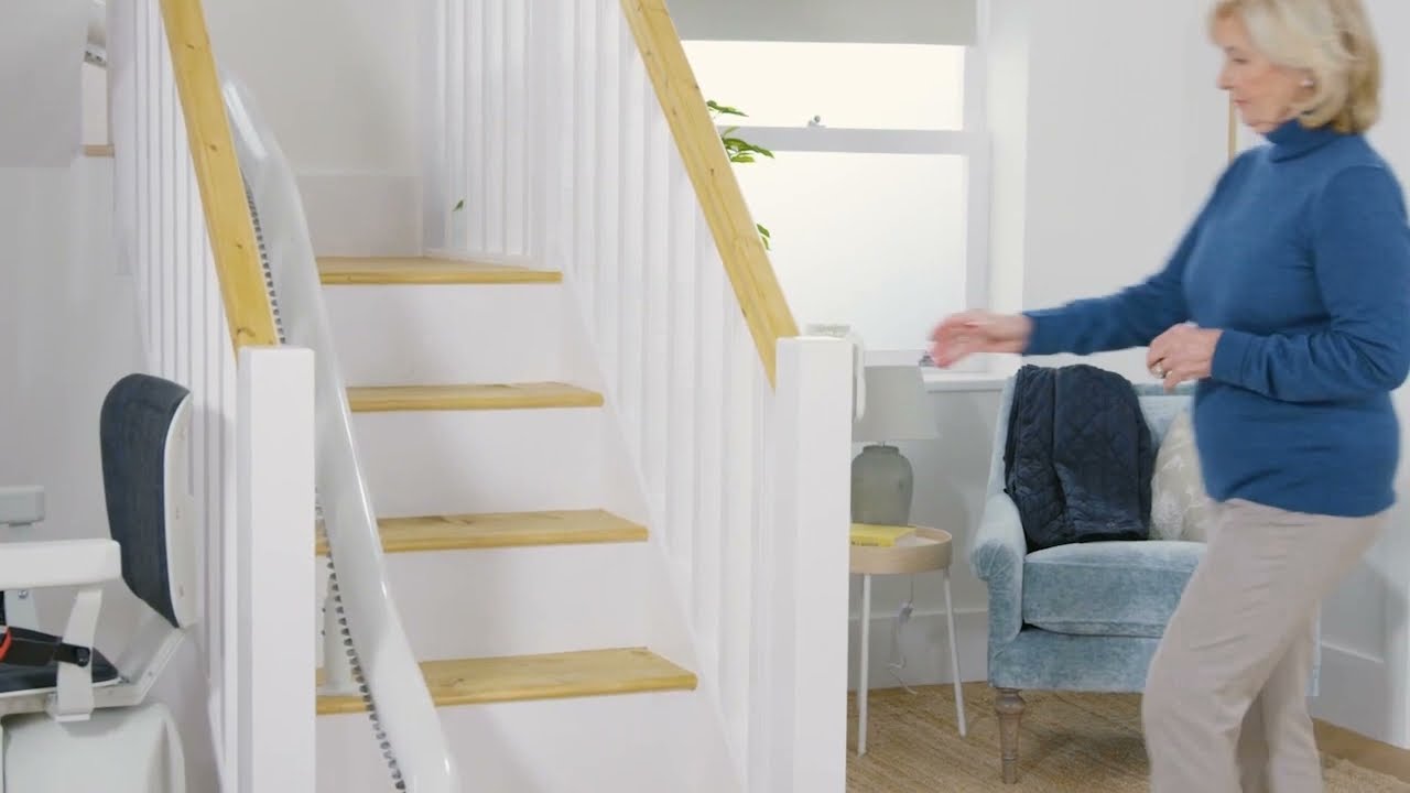 Halton Ultimate Curved Stairlift Demonstration