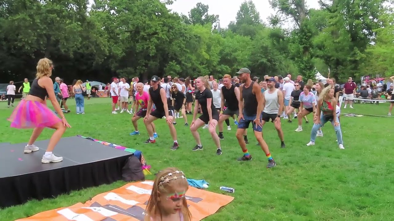 Pride Amsterdam 2025  Vondelpark: Zumba Dance