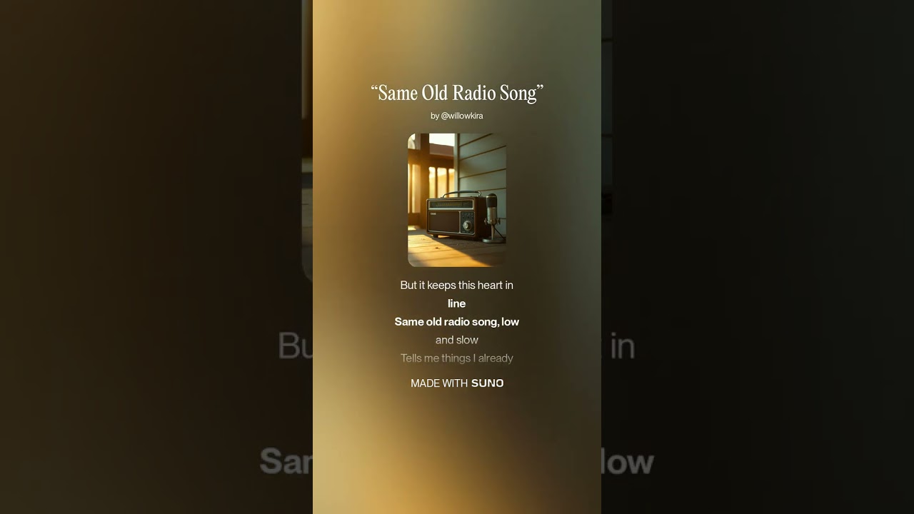 “Same Old Radio Song”