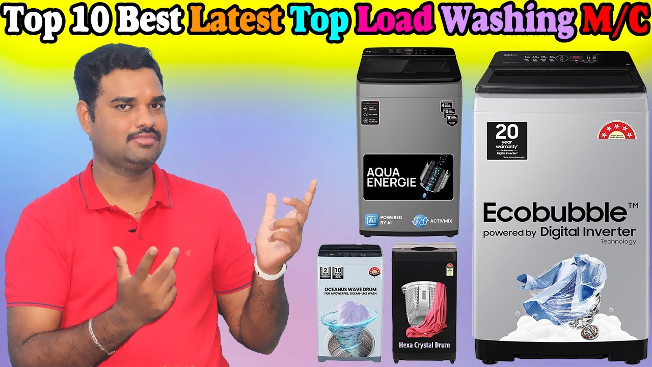 ✅Top 10 Best Top Load Washing Machine In India 2024 With Price |Latest Washing M/C Review&Comparison