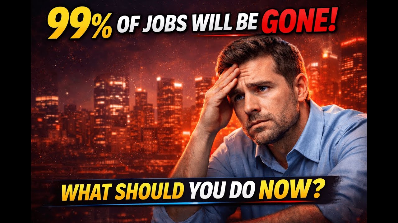AI Will Replace 99% of Jobs in 10 Years — What Should You Do NOW?