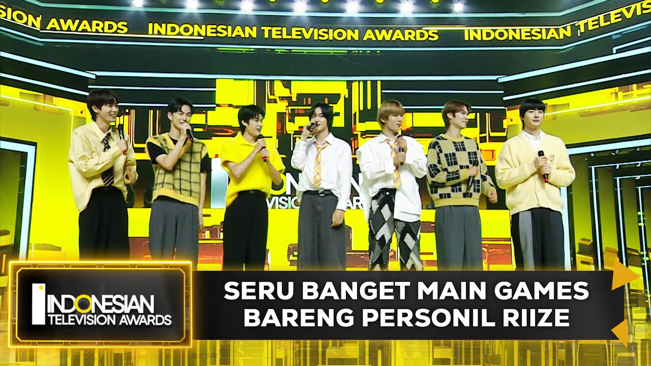 Penonton Langsung Heboh! Saat Main Games Bersama Riize | INDONESIAN TELEVISION AWARDS 2023