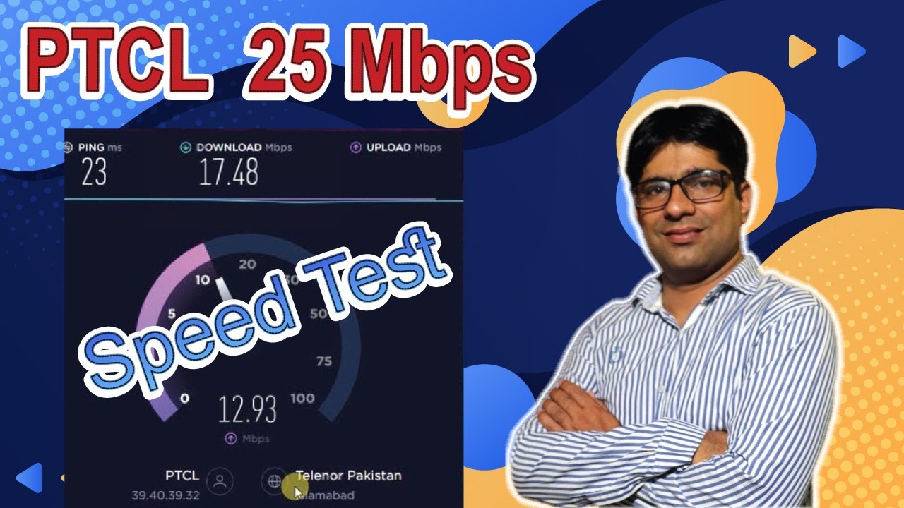 🙄🙄PTCL 25 Mbps Speed Test || Performance || Price