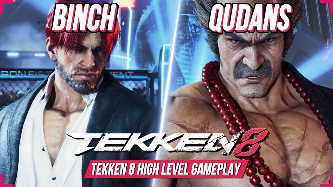 TEKKEN 8 ⚡ Binch (VICTOR) vs Qudans (HEIHACHI) Aggressive Gameplay ⚡ T8 Ranked Match ⚡