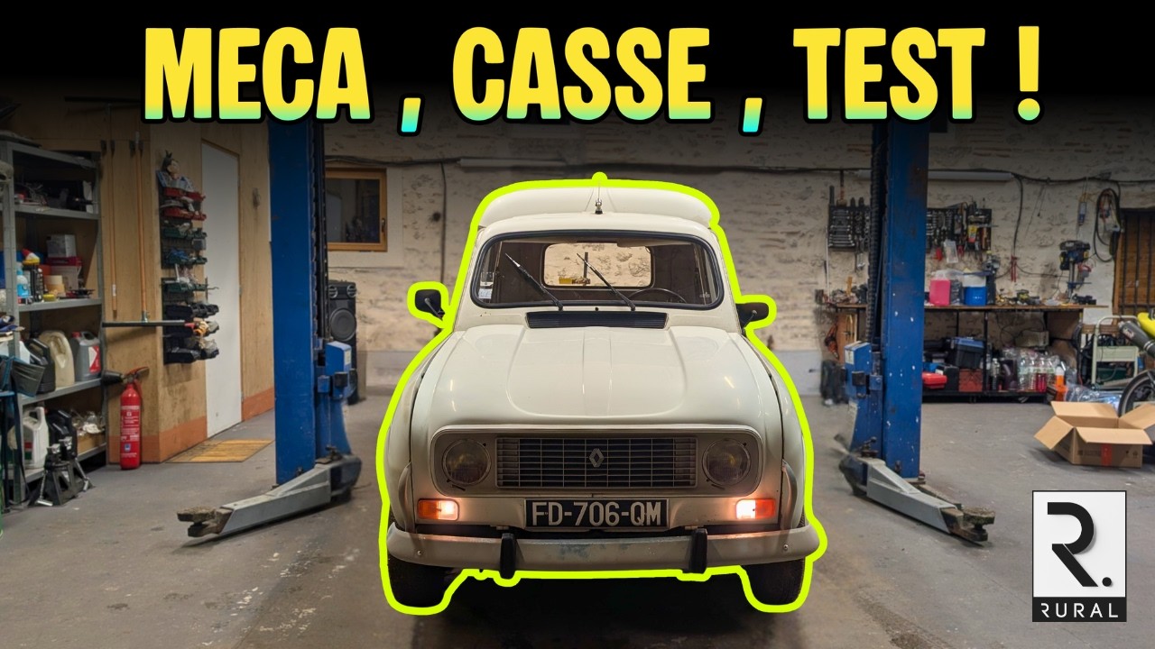 ON ATTAQUE LA 4L !  – Remplacement Pompe à Eau, Thermostat et Joints Moteur 🔧