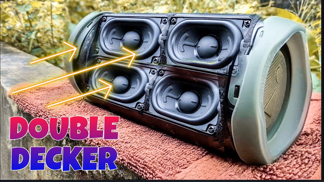 JBL Flip 5 DOUBLE DECKER - Bass Test