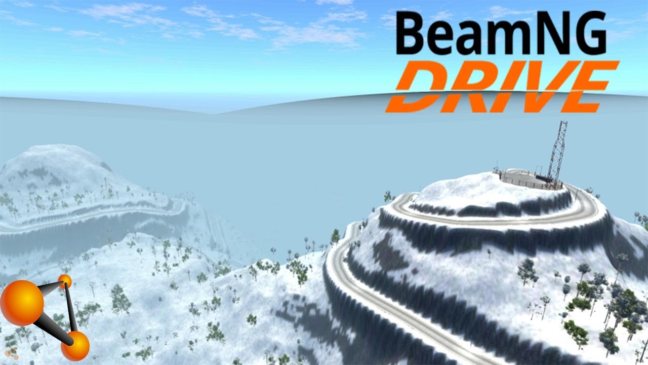 BeamNG Drive New Mountain Map Mod - Mt.Shell Map Mod