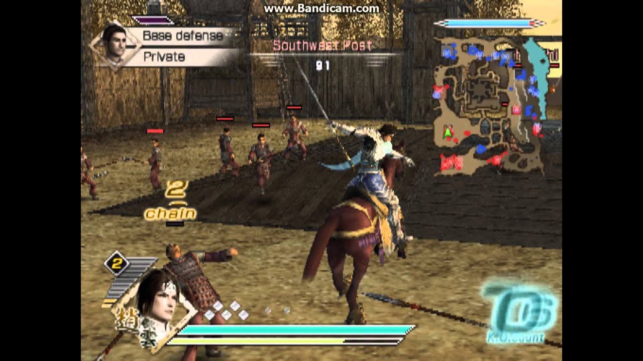 DYNASTY WARRIORS 6: Battle of Yi Ling Preventing the Fire attack on Shu Forces