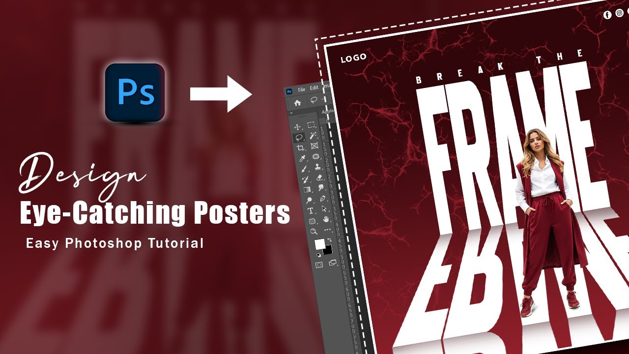 How To Create Fashion Poster Design in Photoshop | Creative Fashion Poster Tutorial step by step