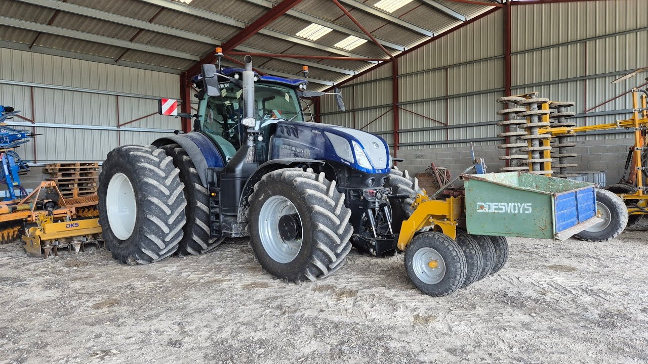 Nouveau tracteur de tête Newholland T7.340HD