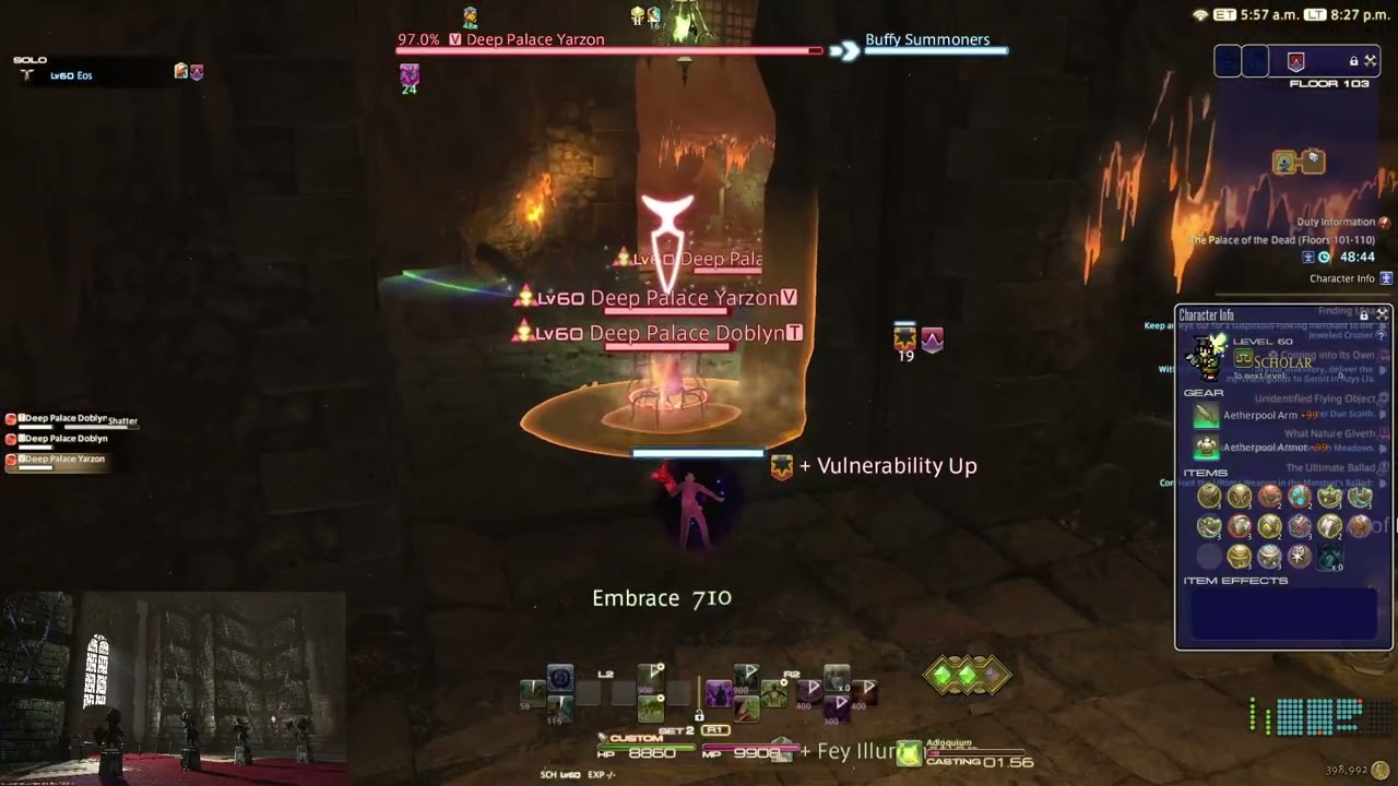 FFXIV - POTD 101 -110 SCH Solo