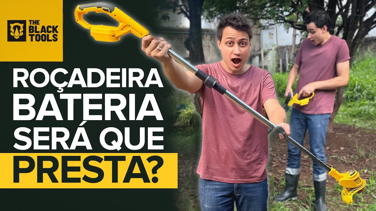 RO&Ccedil;ADEIRA TCG21C The Black Tools 21V 750W &ndash; Review COMPLETO com Teste Real!