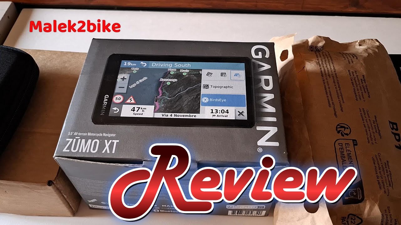 Test du GPS moto Garmin zumo XT مراجعة و تركيب على الدراجة النارية