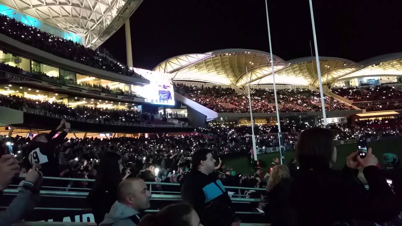 Port Adelaide vs Collingwood - Phil Walsh Tribute - Shining a Light