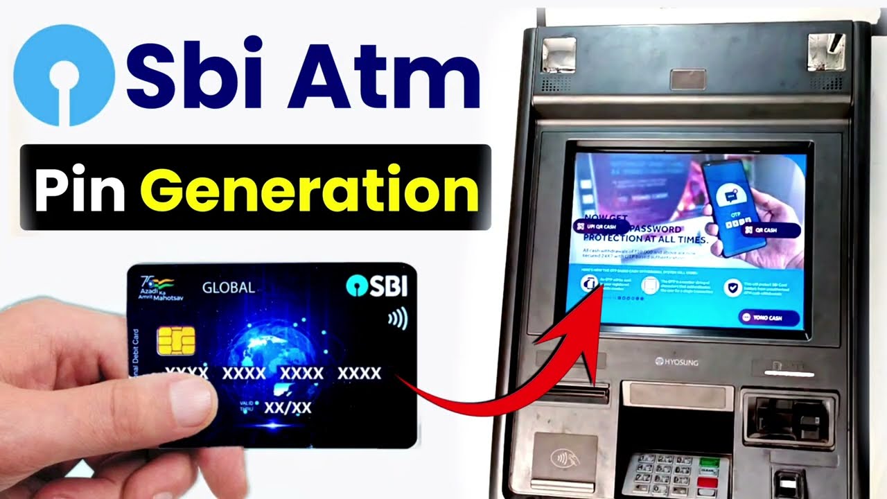 sbi ATM pin generate kaise kare 2025 | sbi ATM ka pin kaise set kare | sbi atm pin generation